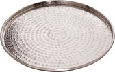 Pippa Design Dienblad - kaarsenplateau - zilverkleurig - ø 40 cm