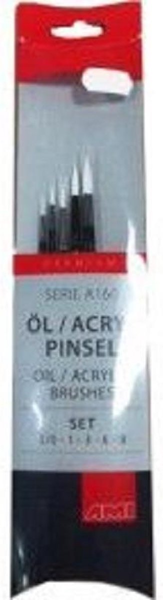 Ami penselenset - voor olie- en acryl- serie A160 - maten 3/0-1-3-6-8