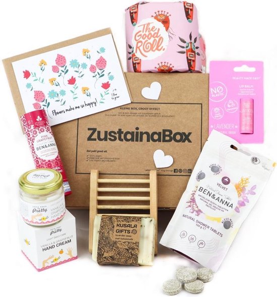 Cadeaupakket voor haar ZustainaBox – Duurzame verzorgingsproducten | bol.com