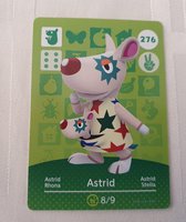 Amiibo animal crossing new horizons origineel Eu Astrid 276 kaart