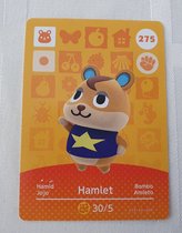 Amiibo animal crossing new horizons origineel Eu Hamlet 275 kaart