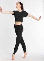 Temps Danse Alto Dans en Yoga pants - Dames - Yogabroek - Sportbroek - Dansbroek - Pilates - Viscose - Zwart - XL