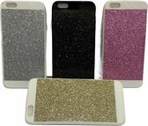 Apple iPhone 6/6S Grijs Gliters Back Cover TPU hoesje