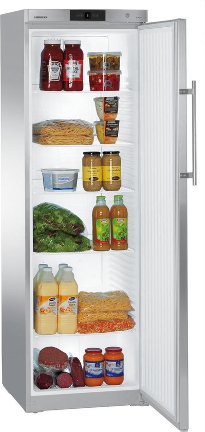 Koelkast: Liebherr GKv 4360 - Kastmodel koelkast - RVS, van het merk Liebherr