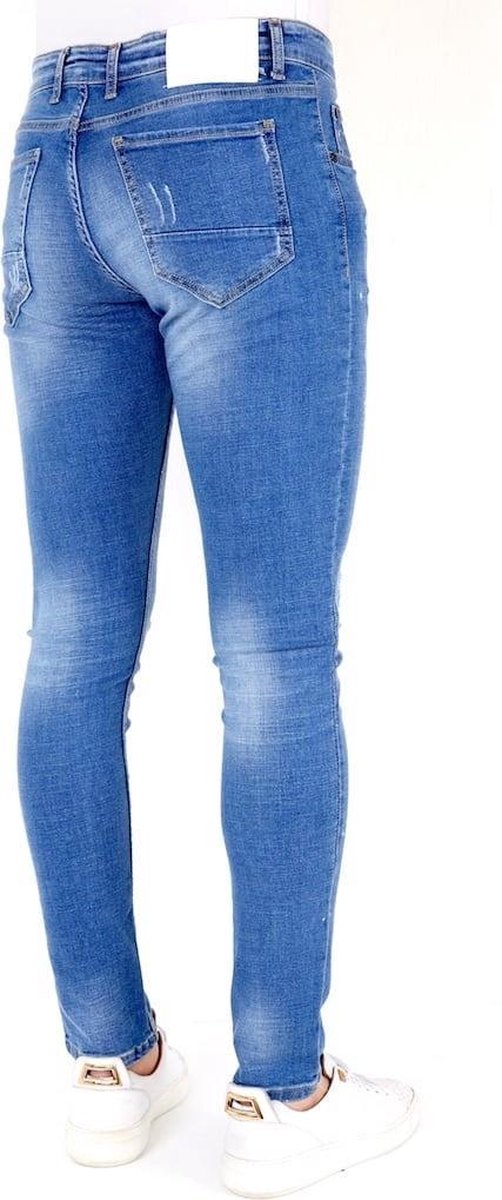 Zwart/Grijze Denim Jeans Met Verfspatten — FINESTDENIM.COM