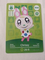 Amiibo animal crossing new horizons origineel Eu Chrissy 300 kaart