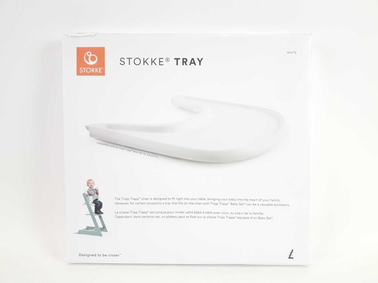 Stokke® Tray White Voor De Tripp Trapp Kinderstoel - Stokke