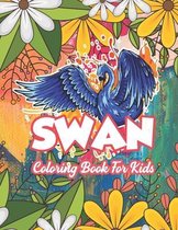 Swan Coloring Book for Kids