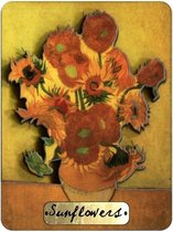 Memoriez 2D Magneet Sunflowers Van Gogh