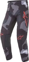 Alpinestars Racer Tactical Grijs Camo Rood Fluo 30