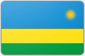 Vlag Rwanda - 200 x 300 cm - Polyester