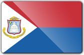 Vlag Sint Maarten - 100 x 150 cm - Polyester