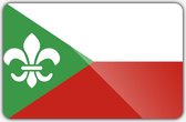 Vlag gemeente Zundert - 70 x 100 cm - Polyester