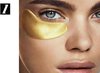 Collageen oogmasker - Verhelpt wallen en donkere kringen onder de ogen- Hydraterend - 24k goud oog masker met collageen  - 1 paar