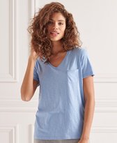 Superdry Pocket V Neck Dames T-shirt - Maat XL