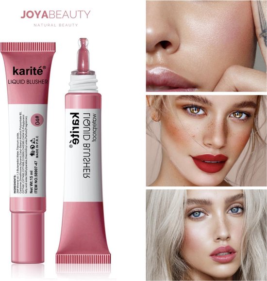 Joya Beauty® vloeibare Blush | Liquid Blush | Lip & Cheek Blush | Kleur 4:  Rosewood | bol
