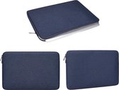 Waterdichte laptoptas - Laptop sleeve - Laptophoes - 15.6 inch - Extra bescherming (donker blauw)