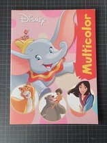 Multicolor Disney, kleurboek, 32 pagina's