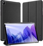 Dux Ducis - Samsung Galaxy Tab A7 (2020) -  Smart Tri-fold Hoes - Effen kleur - Zwart