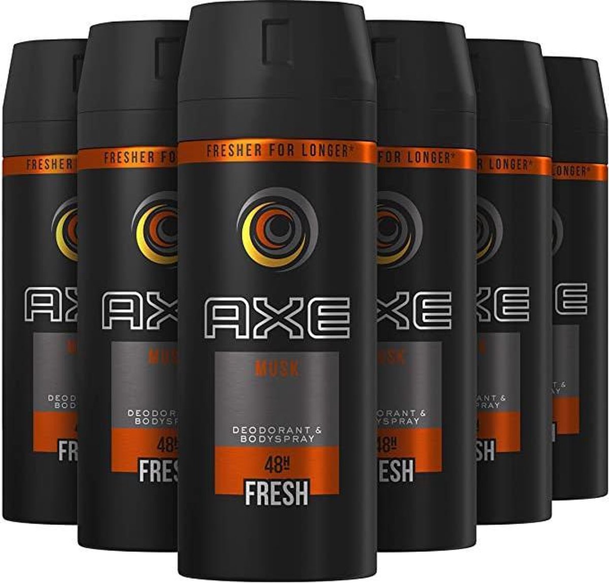 Axe Deospray – Musk 150 ml - 6 stuks