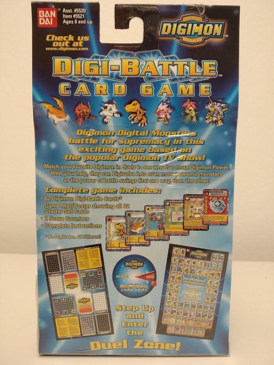 digimon digi-battle card game starter set Digimon Digi-Battle Card Game main image 0