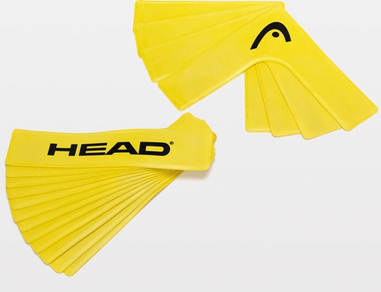 HEAD outdoor veldmarkering / lijnen - geel - 4 hoeken en 8 lijnen