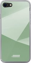6F hoesje - geschikt voor iPhone SE (2020) - Transparant TPU Case - Fresh Geometric #ffffff