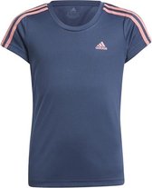 Adidas G 3S T meisjes sportshirt blauw