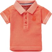 Noppies Poloshirt Tarleton Vermillion Orange Jongens - Maat 80