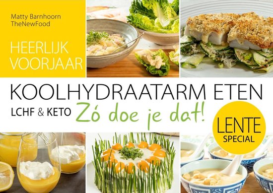 LENTESPECIAL Koolhydraatarm KETO eten. Zó doe je dat! - cover