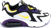 Nike Air Max 200 - Heren Sneakers Sport Casual Schoenen CT1262-102 (White / Laser Oranje - Eggplant) - Maat EU 41 US 8