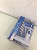 Elektrische tandenborstel met vijf opzetstukjes - met oplaadstuk - 20cm hoog