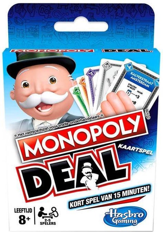 Afbeelding van het spel Monopoly deal card game engels
