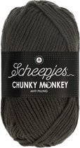 Scheepjes Chunky Monkey- 2018 Dark Grey 5x100gr