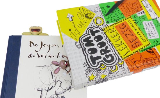 OUCH 3D boekenlegger Schildpad - Turtle Bookmark  | Hallmark | Schoencadeautje | Geschenk | Decoratie boek | Rage | Fun | Cadeau | Boekcadeau