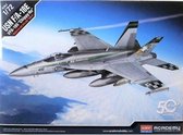 1:72 Academy 12565 USN F/A-18E Super Hornet VFA-195 "Chippy Ho" Plastic kit