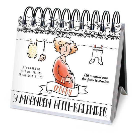 O'Baby by Pauline - 9 maanden aftelkalender