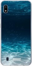 Samsung Galaxy A10 Hoesje Transparant TPU Case - Lets go Diving #ffffff