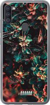 Samsung Galaxy A11 Hoesje Transparant TPU Case - Ornament #ffffff