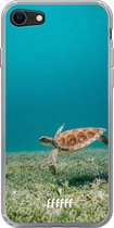 6F hoesje - geschikt voor iPhone 8 - Transparant TPU Case - Turtle #ffffff
