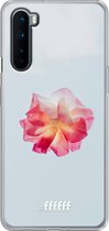 OnePlus Nord Hoesje Transparant TPU Case - Rouge Floweret #ffffff