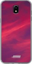 Samsung Galaxy J5 (2017) Hoesje Transparant TPU Case - Red Skyline #ffffff