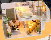 Miniatuur - appartement met loft - simple and elegant - met lijm