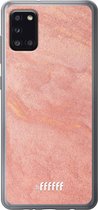 Samsung Galaxy A31 Hoesje Transparant TPU Case - Sandy Pink #ffffff