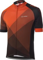 Loeffler wielrenshirt korte mouwen M Bike Jersey FZ Hotbond - Oranje - 50