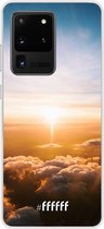 Samsung Galaxy S20 Ultra Hoesje Transparant TPU Case - Cloud Sunset #ffffff