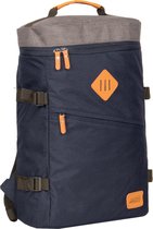 New-Rebels® Karl - Laptoptas - Schooltas - 19L - Nylon -  Blauw