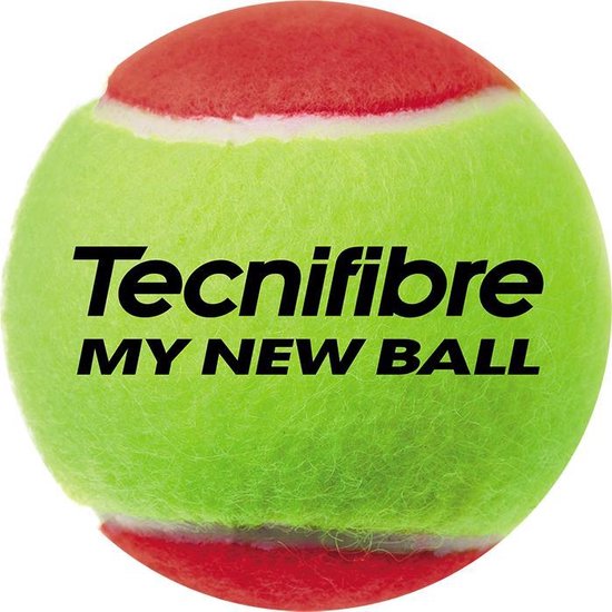 Tecnifibre My New Ball - Stage 3 - Rood - Tennisbal (3stuks)