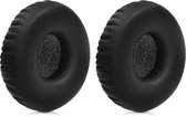 kwmobile 2x oorkussens compatibel met AKG K450 / K430 / K420 / K480 - Earpads voor koptelefoon in zwart