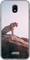 Samsung Galaxy J5 (2017) Hoesje Transparant TPU Case - Leopard #ffffff